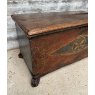 Antique Early 20th Century Painted Austrian Chest