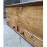 Antique Stripped Pine Blanket Box