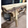 Vintage Rustic Elm Bench (2)