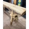 Vintage Rustic Elm Bench (2)
