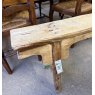 Vintage Rustic Elm Stool (4)