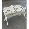 Vintage Cast Iron "Fern" Garden Bench