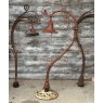 Reclaimed 1920's Arts & Crafts Wrought Iron Street Lamps