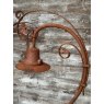 Reclaimed 1920's Arts & Crafts Wrought Iron Street Lamps