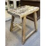 Vintage Rustic Elm Stool (11)