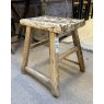 Vintage Rustic Elm Stool (11)