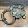 Antique 19th Century Brass Lion Door Knocker