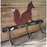 Metal Fox Coat Hook