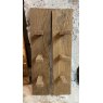 Rustic Elm Coat Hooks