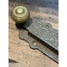 Antique Victorian Intricately Detailed Spring Bolt