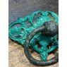 Antique 19th Century Painted Iron Door Pull