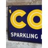 Original Corona Sparkling Drink Advertising Enamel Sign