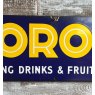 Original Corona Sparkling Drink Advertising Enamel Sign