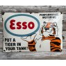Original Esso "Put A Tiger In Your Tank" Enamel Sign