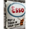 Original Esso "Put A Tiger In Your Tank" Enamel Sign