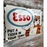Original Esso "Put A Tiger In Your Tank" Enamel Sign