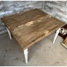 Reclaimed Solid & Heavy Pine Extending Dining Table (3.6m)