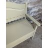 Contemporary Painted Pine Flip Seat Settle