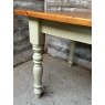 Beautiful Painted Solid Pine Farmhouse Dining Table