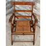 Beautiful Antique Caned Folding Chair