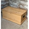 Lovely Vintage Stripped Pine Blanket Box