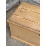 Lovely Vintage Stripped Pine Blanket Box