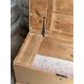 Lovely Vintage Stripped Pine Blanket Box