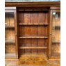 Antique Solid English Oak Glazed Dresser
