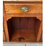 Antique Solid English Oak Glazed Dresser