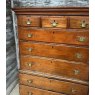Antique Georgian English Oak Chest On Stand