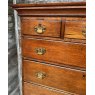 Antique Georgian English Oak Chest On Stand