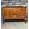 Early 20th Century Jacobean Style English Oak Sideboard