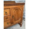 Early 20th Century Jacobean Style English Oak Sideboard