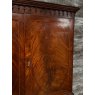 Antique Large Victorian Mahogany Linen Press