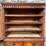 Antique Large Victorian Mahogany Linen Press