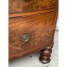 Antique Mahogany Bow Fronted Chest Of Drawers