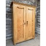 Lovely Vintage Light Pine Wardrobe