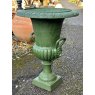 Painted Cast iron Georgian Style Urn