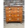 Antique Victorian Pine Farmhouse Chest of Drawers