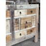 Beautiful Rustic Elm Multi Drawer Chest