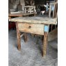 Rustic Elm Single Drawer Side Table