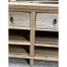 Wonderful Large Rustic Elm Sideboard