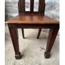 Antique Victorian English Gothic Hall Chair
