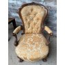 Beautiful Regency Carved & Upholstered Armchair