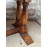 Vintage 17th Century Style Solid Oak Dining Table