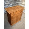 Vintage Waxed Pine Farmhouse Cabinet