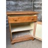 Vintage Waxed Pine Farmhouse Cabinet