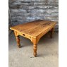 Charming Antique Farmhouse English Pine Dining Table