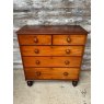 Antique Victorian Mahogany Chest Of Drawers