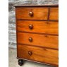 Antique Victorian Mahogany Chest Of Drawers